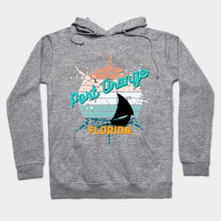 Port Orange Florida Retro Exploding Sunset Hoodie